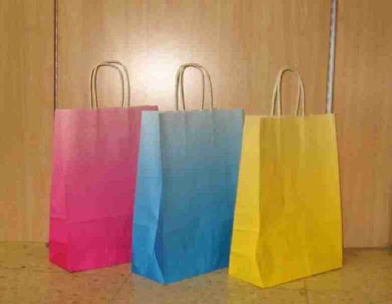 BOLSA DE PAPEL ASA RETORCIDA