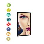 PORTACARTEL LED APERTURA MAGNETICA 880x634mm 14.3w