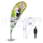 BANDERA GOTA TAMAÑO M