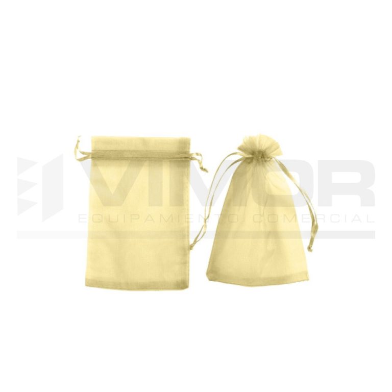 50 BOLSAS ORGANZA 7.5X10.5cm