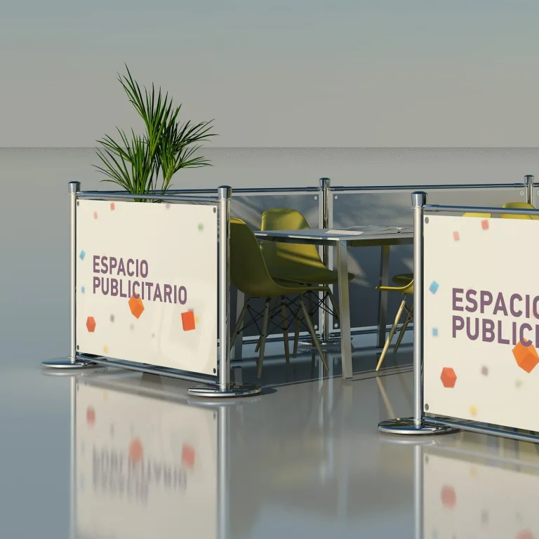 Catenaria doble para banner