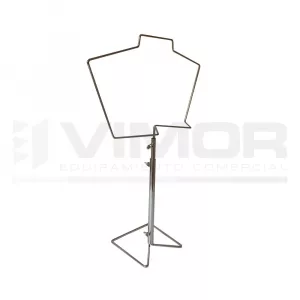 SILUETA ALUMINIO SEÑORA 50/65cm