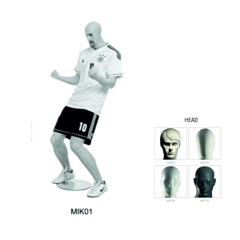 MANIQUI DEPORTIVO CABALLERO SIN ROSTRO. MIK01