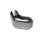 Unión 2 salidas metálica 135º para cristal