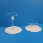 PORTAPRECIOS SOPORTE/BASE ADHESIVA 9cm. (en paquete de 5uds)