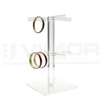 EXPOSITOR SOBREMESA LLAVEROS TRANSPARENTE