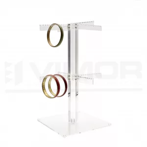 EXPOSITOR SOBREMESA LLAVEROS TRANSPARENTE