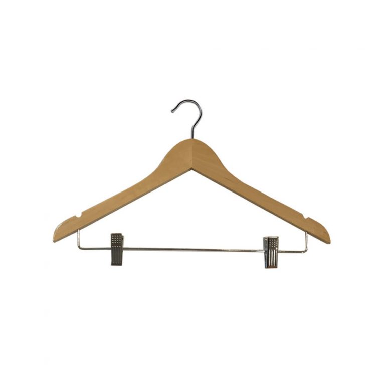 PERCHA CONJUNTO MADERA 45cm (en caja de 100uds)