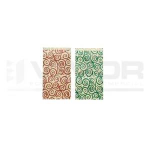 100 SOBRES PAPEL FANTASÍA BUCLE CON FUELLE 9+3x15