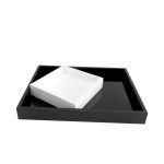 JUEGO DE DOS BANDEJAS EXPOSITOR (40X30X40.5 y 20x20x4.5)