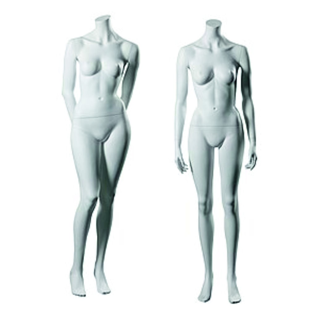 MANIQUIES SIN CABEZA SEÑORA FIBRA