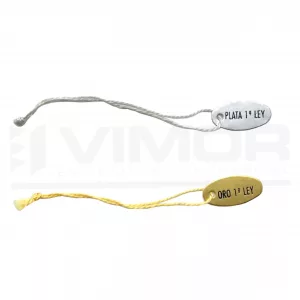 500 ETIQUETAS 1ªLEY CON HILO ovalada