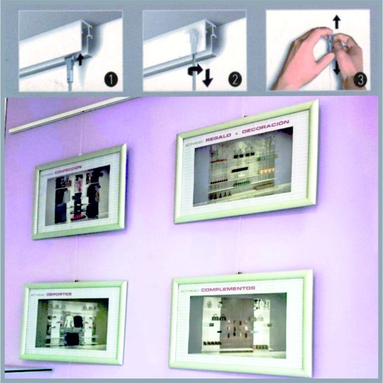 KIT GUIA R10 200cm A PARED/TECHO