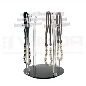 EXPOSITOR SOBREMESA BISUTERIA TRANSPARENTE