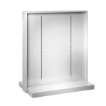 GONDOLA BALI (M19) 2 FONDOS LISO C/CREMALLERAS 124cms