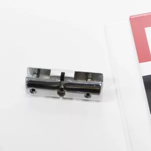 Grapa doble para portacartel con cable max. 4mm sistema cable