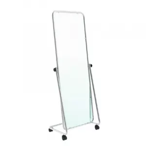 EXPOSITOR ESPEJO RECTANGULAR C/RUEDAS Y 1 ESPEJO 1450X440mm