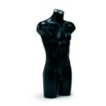 Torso plástico caballero negro