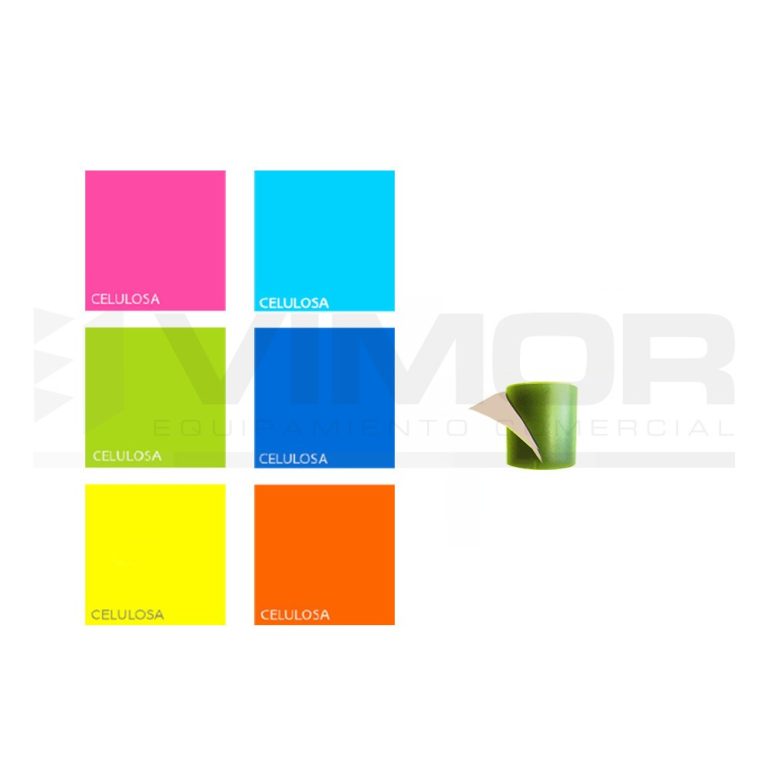 BOBINA PAPEL CELULOSA LISO LISO 15.5cm