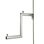 COLGADOR 2 NIVELES SISTEMA CREMALLERA