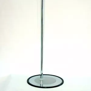 BASE BUSTO METALICO borde negro 50cm diámetro