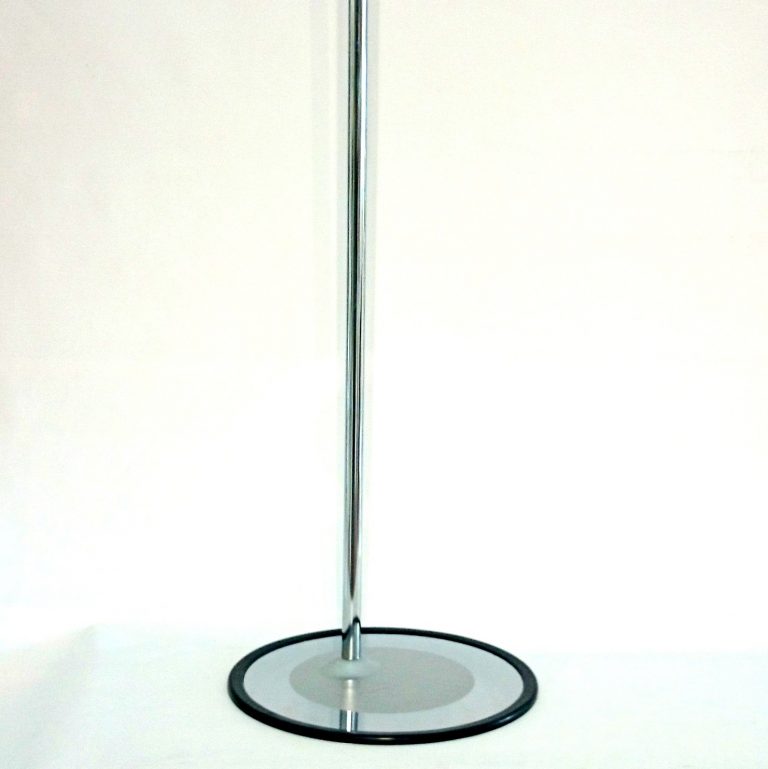 BASE BUSTO METALICO borde negro 50cm diámetro