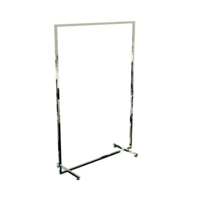 EXPOSITOR TUBO CUADRADO 20x20 MODELO CUA100 SIN BASE