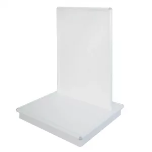 GONDOLA "L" ANCHA MOLD.FONDO LISO