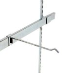 GANCHO VARILLA SIMPLE DE SEGURIDAD PARA TUBO RECTANGULAR 20cm-6mm