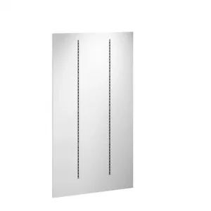 CABECERA GONDOLA ARUBA FONDO LISO CON CREMALLERA SIN TARIMA