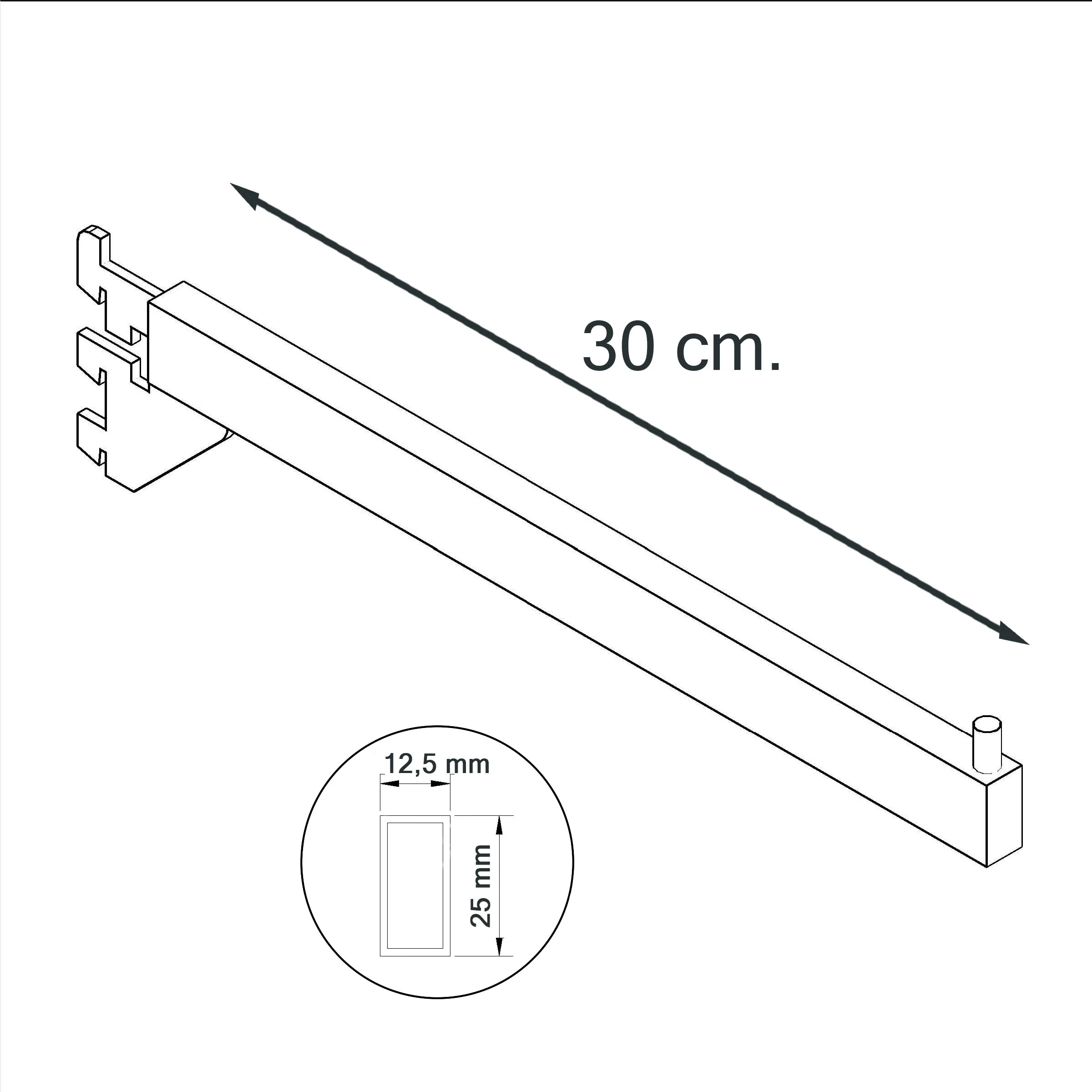 Soporte-Recto-30-cm-Para-Cremallera