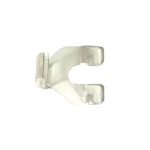 Tope panel para cremallera. Transparente