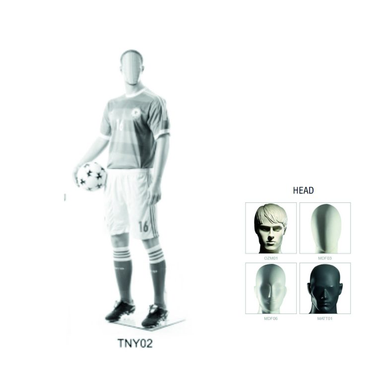 MANIQUI DEPORTIVO CABALLERO SIN ROSTRO.TNY02