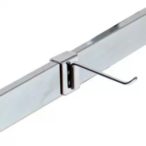 GANCHO VARILLA SIMPLE PARA TUBO RECTANGULAR 40X13 10cm-4mm