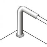 SOPORTE BARANDILLA FINAL "L" 47x35