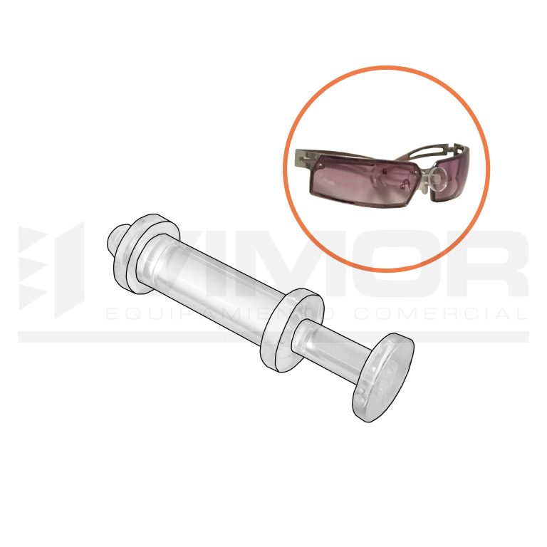 SOPORTE GAFA 12cm TRANSPARENTE