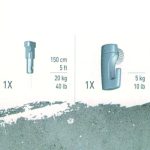 KIT BLISTER GANCHO PEQUEÑO HASTA 5KG Y CUERDA NYLON