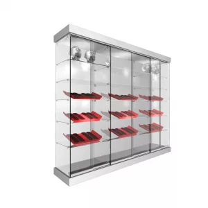 CONJUNTO 2 VIT.1233+ 1 VIT.1234 CON TECHO MOLDURAS S/CARTA