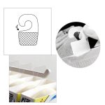 100 ADHESIVOS Percha para COLGAR EN GANCHO SIMPLE