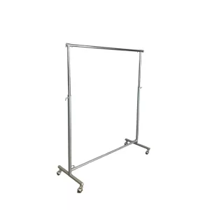 Expositor recto simple cromado 89/155cm 120/200cm