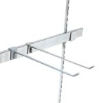 GANCHO VARILLA SIMPLE/TUBO RECTANGULAR 30CM-6mm