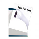 PORTACARTEL PLÁSTICO VERTICAL CON IMÁN 50x70