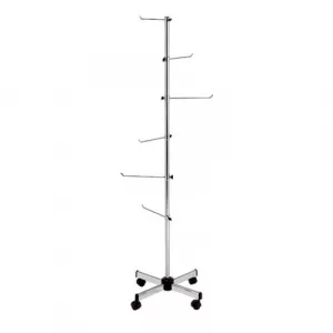 EXPOSITORES BOLSOS 5 BRAZOS CROMADO BRAZO 25cm