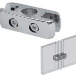 UNION BOX 2 SALIDAS TUBO A MADERA/CRISTAL