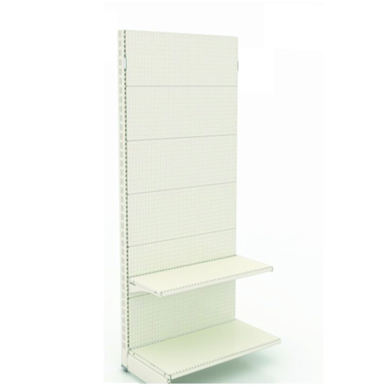 ESTANTERIA MURAL PERFORADO LINEA BLANCA 240 X 100cm