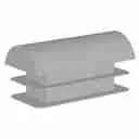 TAPON REMATE CURVO PARA TUBO TROQUELADO