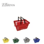 Cesta de compra plástico 22litros