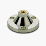 Soporte fijación a pared varilla cromado 20mm 45mm diam.