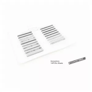 MARCAPRECIOS JUEGO DE 14PCSx 20sets PEQUEÑO