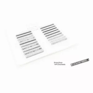 MARCAPRECIOS JUEGO DE 14PCSx20sets MEDIANO